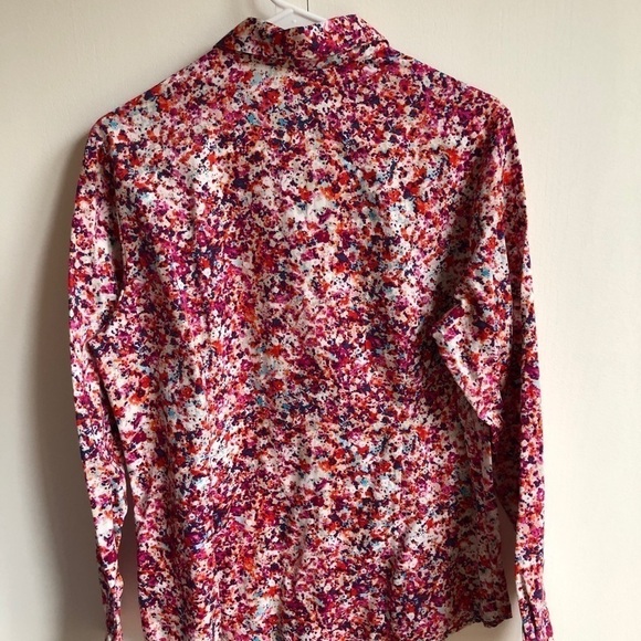 Coldwater creek floral print long sleeve b… - Picture 5 of 5